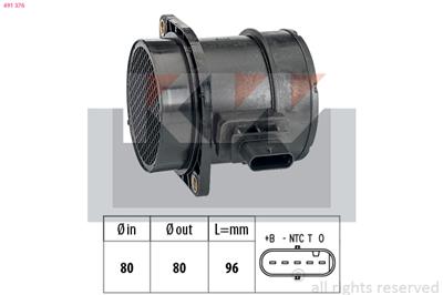 KW 491 376 Číslo výrobce: Eps 1.991.376. EAN: 8012510126837.
