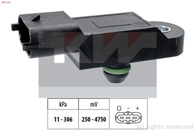 KW 493 121 Číslo výrobce: Facet 10.3121. EAN: 8012510126783.