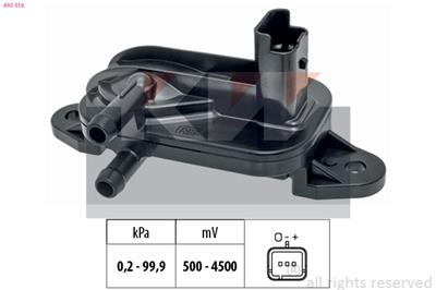 KW 493 316 Číslo výrobce: Facet 10.3316. EAN: 8012510161395.