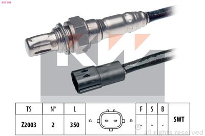 KW 497 091 Číslo výrobce: Facet 10.7091. EAN: 8012510186480.