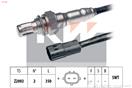KW 497 091 Made in Italy - OE Equivalent - Lambda sonda
