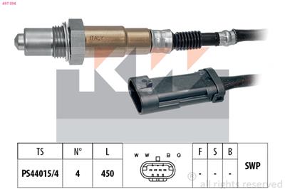 KW 497 594 Číslo výrobce: Facet 10.7594. EAN: 8012510191927.