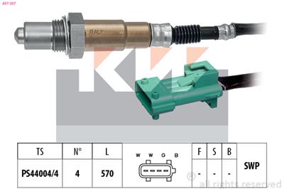 KW 497 597 Číslo výrobce: Facet 10.7597. EAN: 8012510194713.