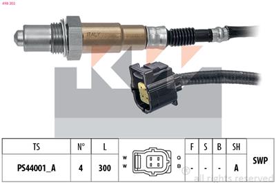 KW 498 202 Číslo výrobce: Facet 10.8202. EAN: 8012510158203.