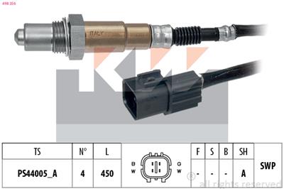 KW 498 256 Číslo výrobce: Facet 10.8256. EAN: 8012510158289.