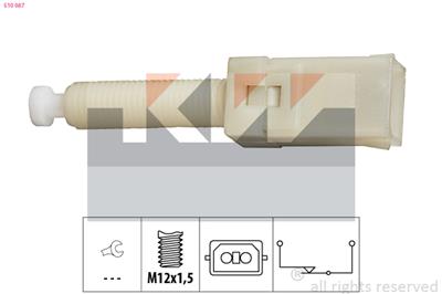 KW 510 087 Číslo výrobce: Facet 7.1087. EAN: 8012510139851.