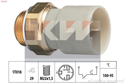 KW 550 147 Číslo výrobce: Facet 7.5147. EAN: 8012510144053.