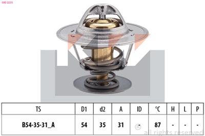 KW 580 223S Číslo výrobce: Eps 1.880.223S. EAN: 8012510188583.