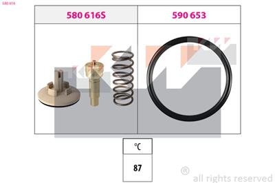 KW 580 616 Číslo výrobce: Facet 7.8616. EAN: 8012510124062.