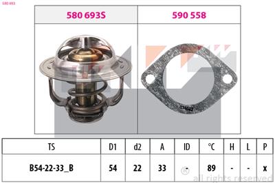 KW 580 693 Číslo výrobce: Facet 7.8693. EAN: 8012510124314.