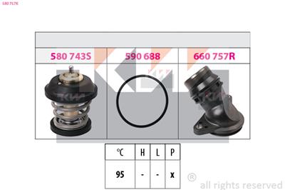 KW 580 757K Číslo výrobce: Eps 1.880.757K. EAN: 8012510124451.