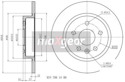 MAXGEAR 19-2333 EAN: 5901619572771.