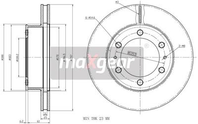 MAXGEAR 19-2350 EAN: 5901619572948.