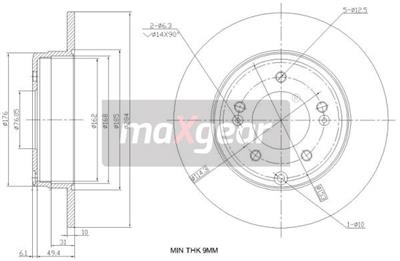 MAXGEAR 19-2382 EAN: 5901619573266.