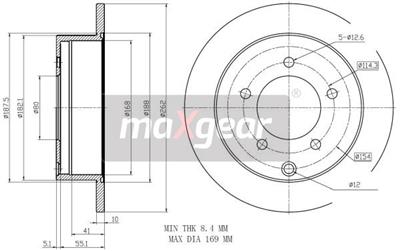 MAXGEAR 19-2389 EAN: 5901619573334.