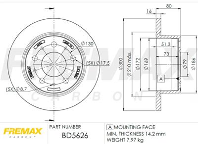 FREMAX BD-5626 EAN: 7893233056264.