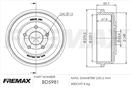 FREMAX BD-5981 - Brzdový bubon