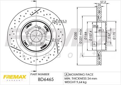 FREMAX BD-6465 EAN: 7893233064658.