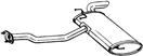 BOSAL 165-059 - Koncový tlmič výfuku
