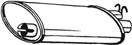 BOSAL 235-945 - Koncový tlmič výfuku