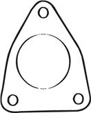 BOSAL 256-788 - Tesnenie výfukovej trubky