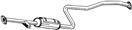 BOSAL 285-111 - Stredný tlmič výfuku