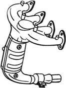 BOSAL 090-495 - Katalyzátor