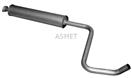 ASMET 05.247 - Predný tlmič výfuku
