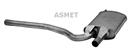 ASMET 06.017 - Stredný tlmič výfuku