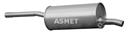 ASMET 10.106 - Koncový tlmič výfuku