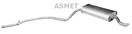 ASMET 16.022 - Koncový tlmič výfuku
