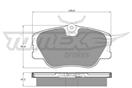 TOMEX Brakes TX 10-21