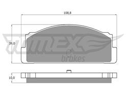 TOMEX Brakes TX 10-24
