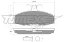 TOMEX Brakes TX 10-272