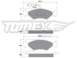TOMEX Brakes TX 10-281
