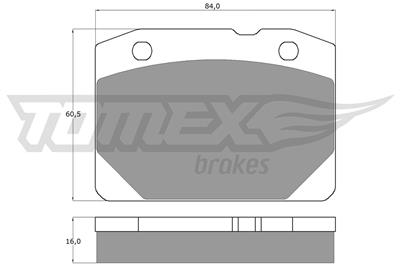 TOMEX Brakes TX 10-31 Číslo výrobce: 10-31. EAN: 5906485550366.
