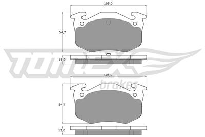 TOMEX Brakes TX 10-502 Číslo výrobce: 10-502. EAN: 5906485550687.