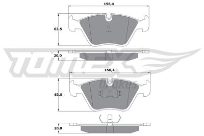 TOMEX Brakes TX 10-69 Číslo výrobce: 10-69. EAN: 5906485550984.
