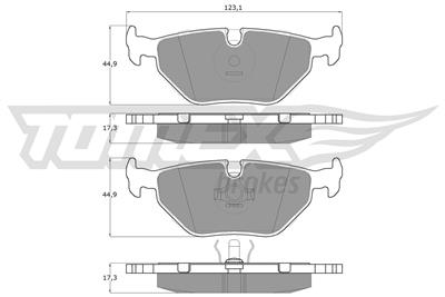 TOMEX Brakes TX 10-70 Číslo výrobce: 10-70. EAN: 5906485551011.