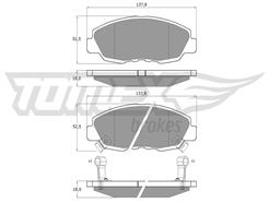 TOMEX Brakes TX 10-98