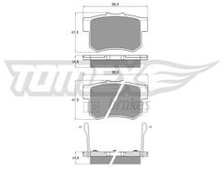 TOMEX Brakes TX 11-00