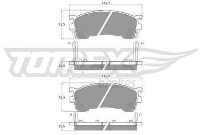 TOMEX Brakes TX 11-02 Číslo výrobce: 11-02. EAN: 5906485551394.