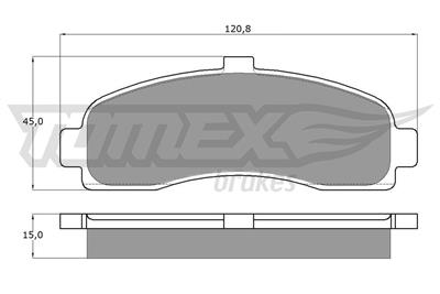 TOMEX Brakes TX 11-10 Číslo výrobce: 11-10. EAN: 5906485551479.