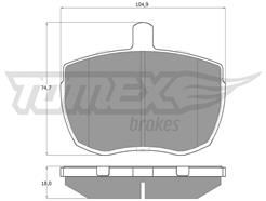 TOMEX Brakes TX 11-21