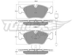 TOMEX Brakes TX 11-291