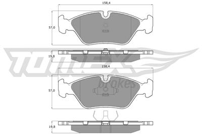 TOMEX Brakes TX 11-29 Číslo výrobce: 11-29. EAN: 5906485551714.
