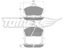 TOMEX Brakes TX 11-51