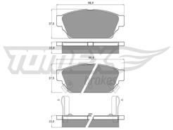 TOMEX Brakes TX 11-55
