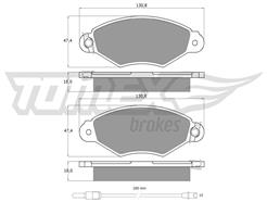 TOMEX Brakes TX 11-751