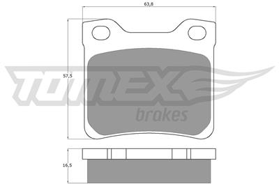 TOMEX Brakes TX 11-94 Číslo výrobce: 11-94. EAN: 5906485552728.